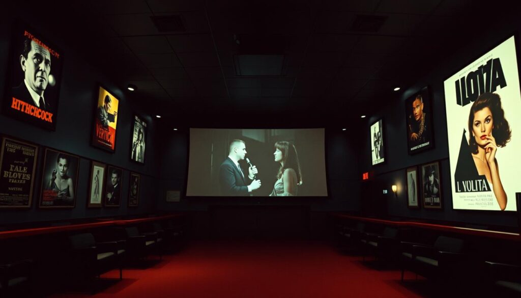 1960s cinema with classic films and psychological dramas