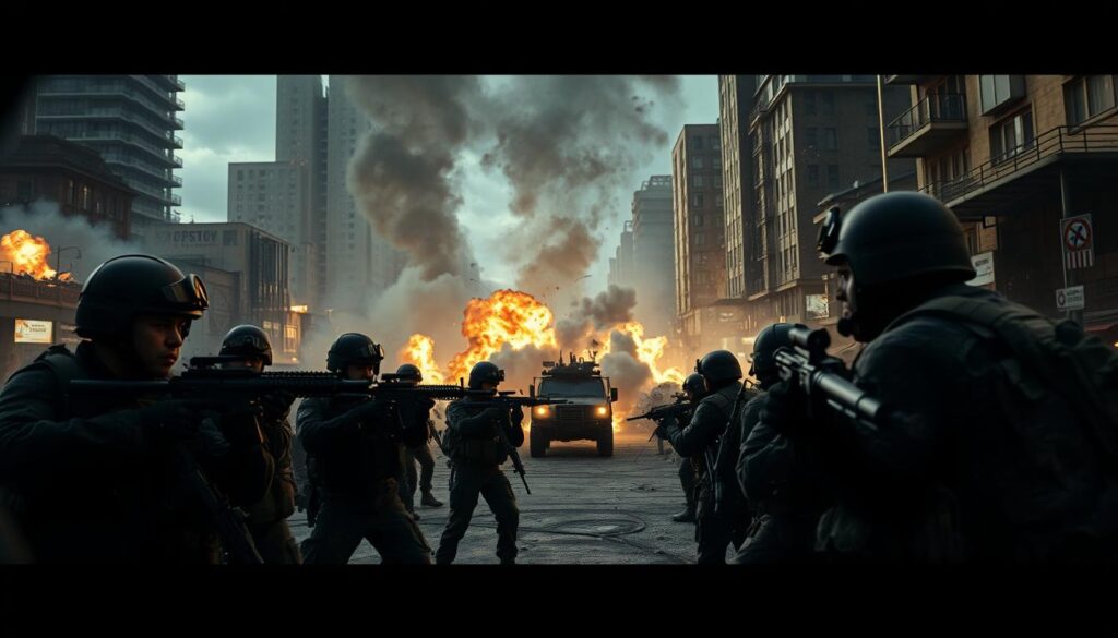 military action films
