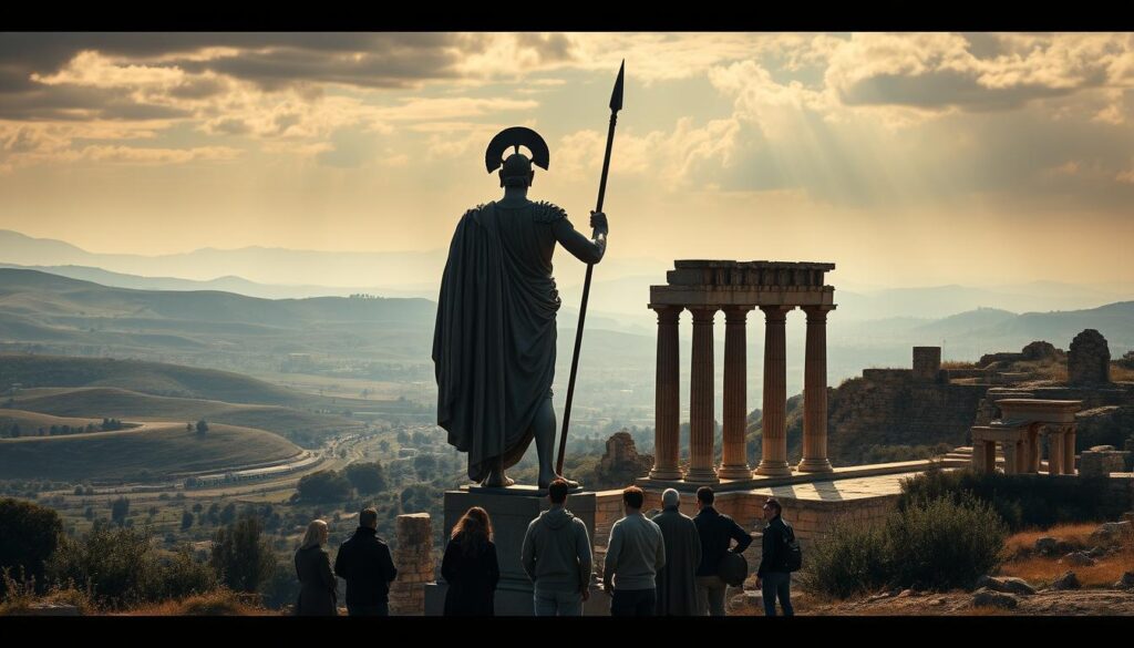 Legacy of Troy in epic historical films
