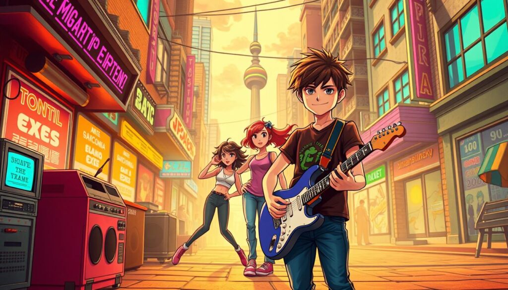 Scott Pilgrim visual style