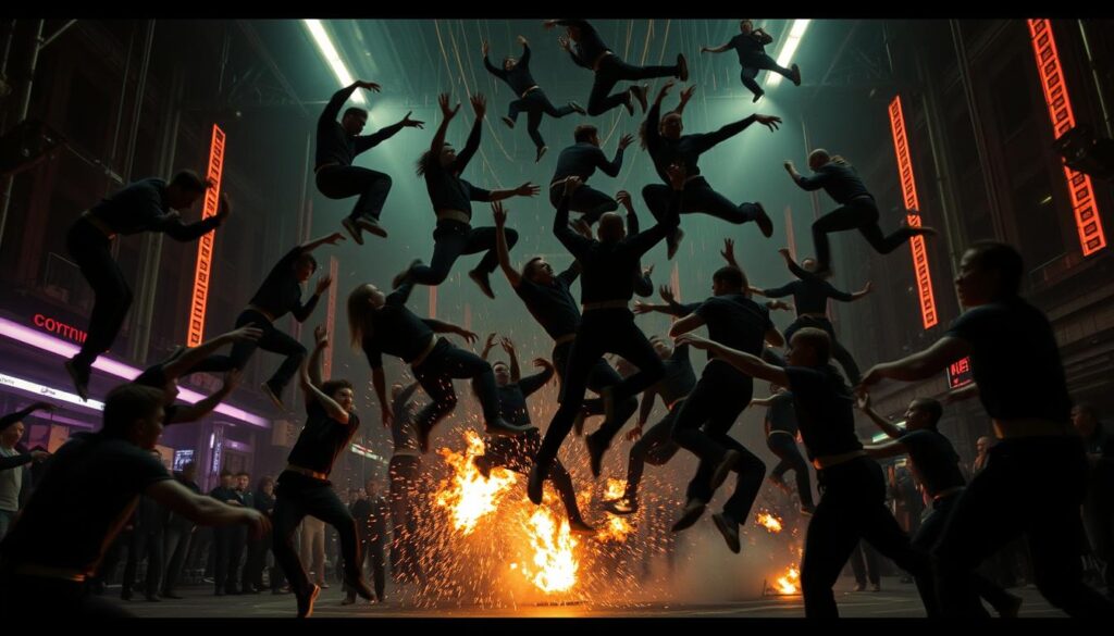 action choreography in films
