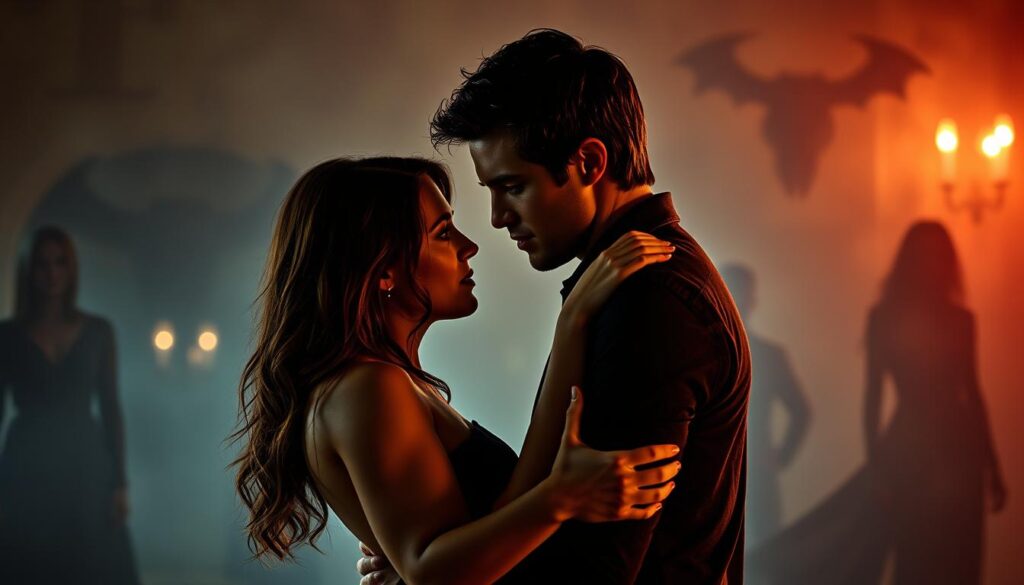 relationships in The Vampire Diaries