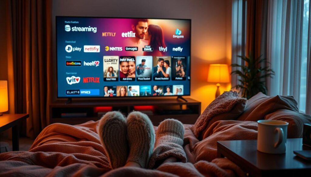 streaming services and romance films