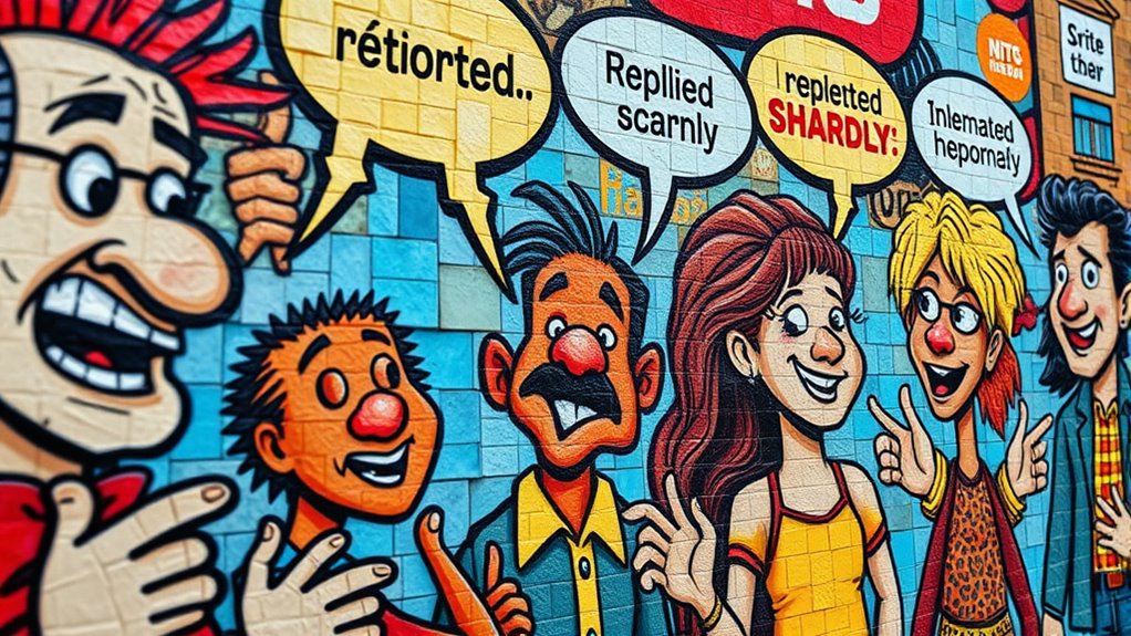 bold spirited dialogue punch