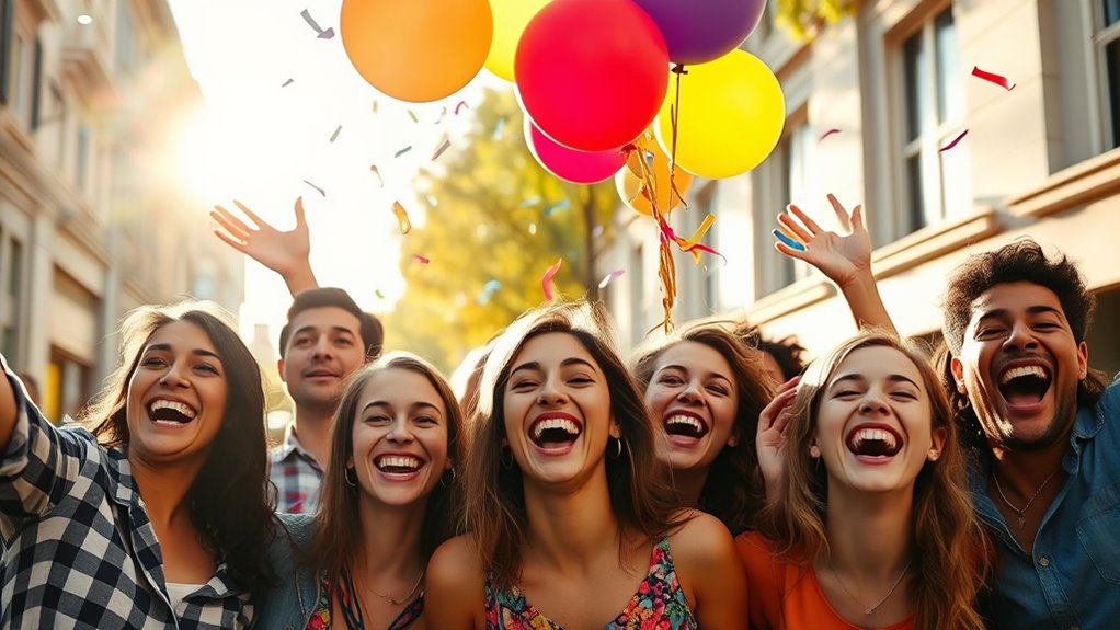 celebrate openly with pride