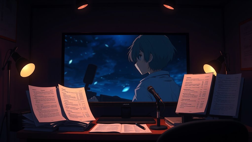 conveying emotions through narration
