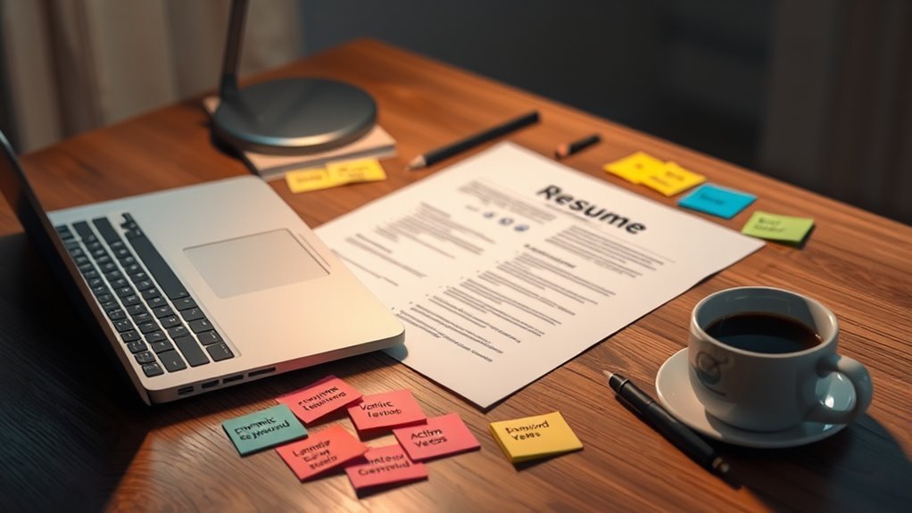 customize resume for keywords