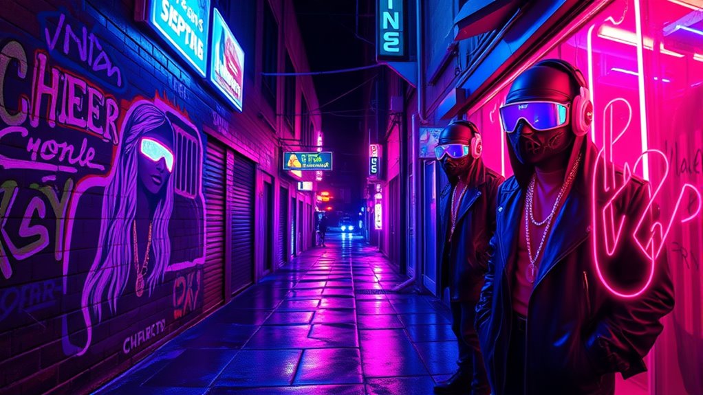 cyberpunk digital manipulation effects
