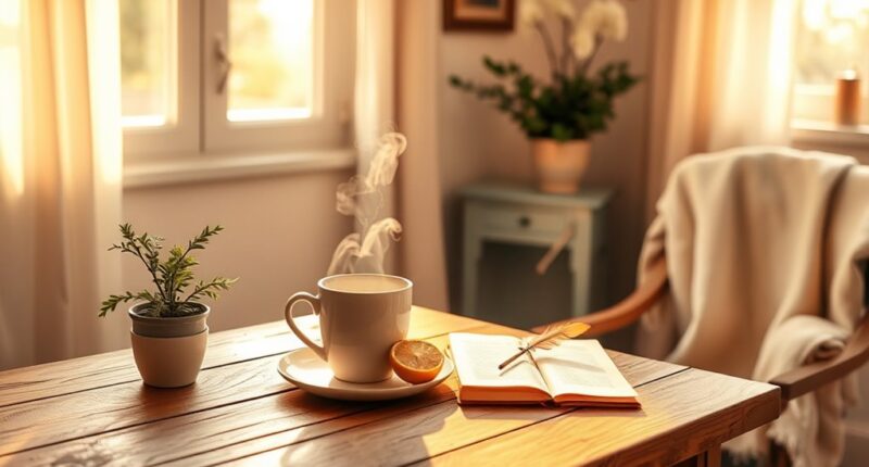 embracing calm morning routines