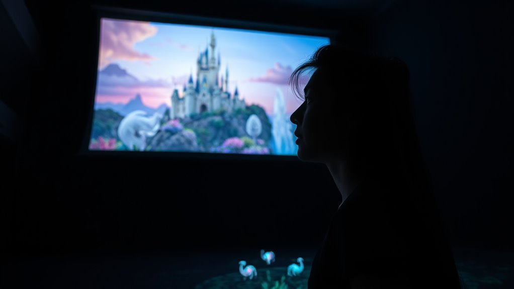 escape into fantasy worlds