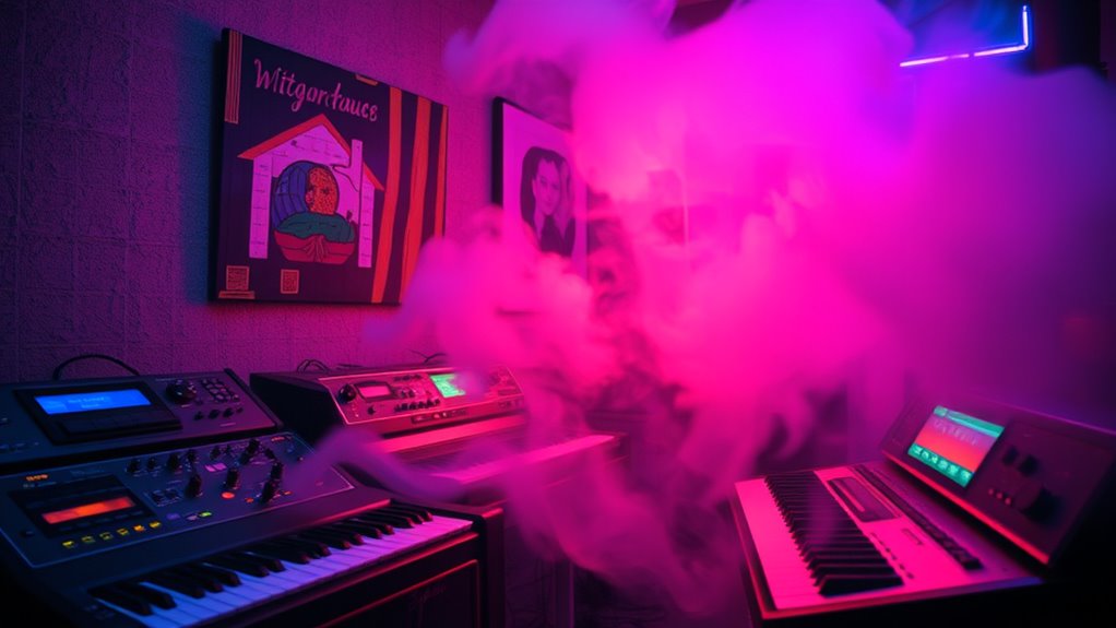 ethereal synth bass rhythms