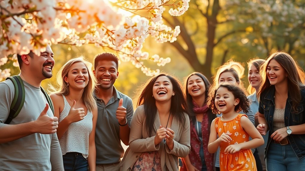 express genuine cheerful appreciation