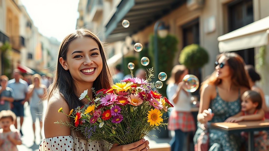 expressing gentle satisfaction sincerely