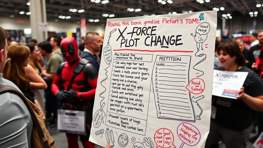 fan feedback reshapes x force