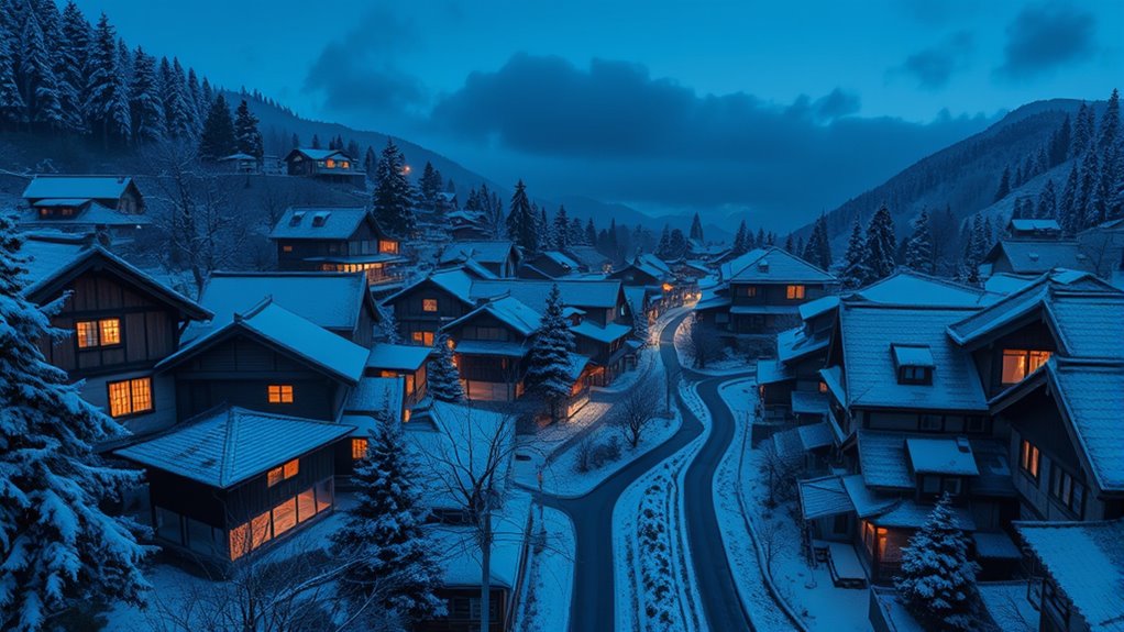 gassho houses and serenity