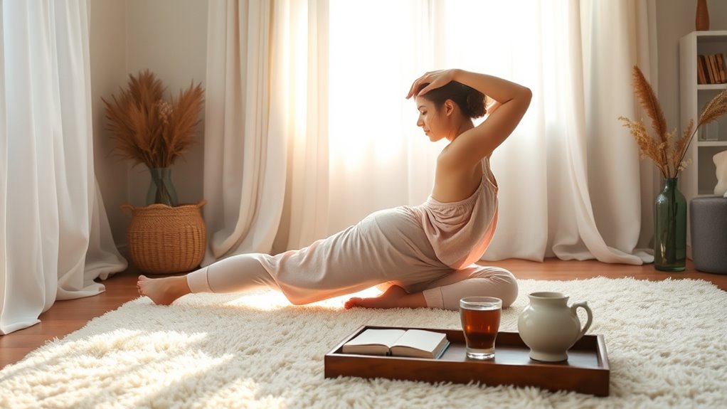 gentle morning stretching routine