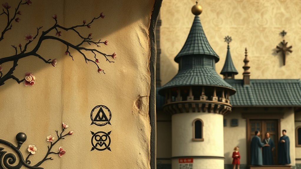 historical symbolism and motifs