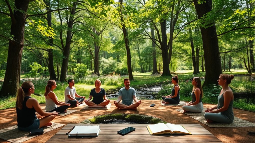 mindful outdoor group activities