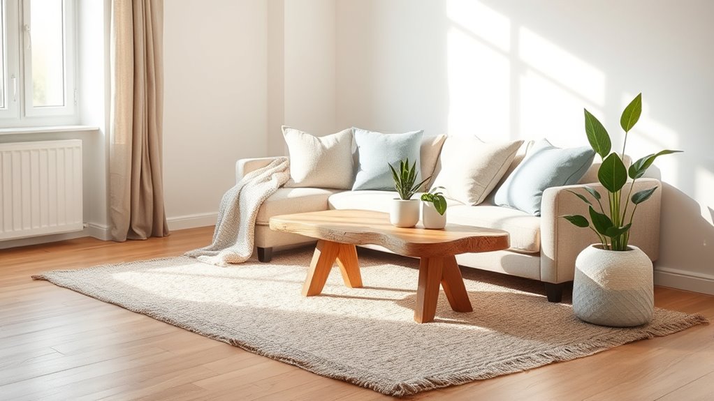 natural warm textured comfort