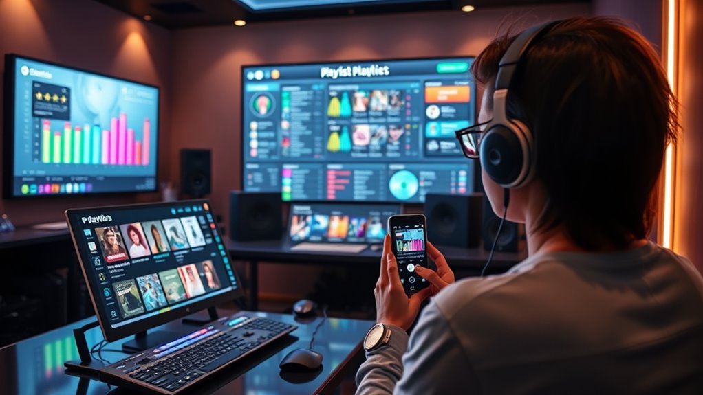 playlist promotion boosts chart rankings