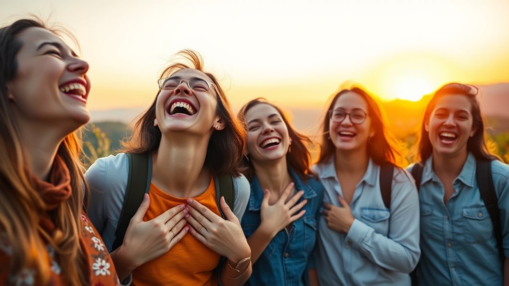 radiate happiness through sharing