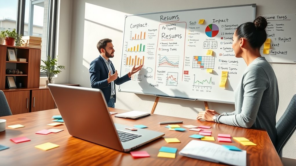 showcase measurable achievements effectively