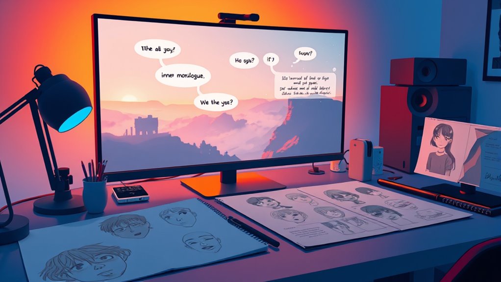 visual storytelling and sound
