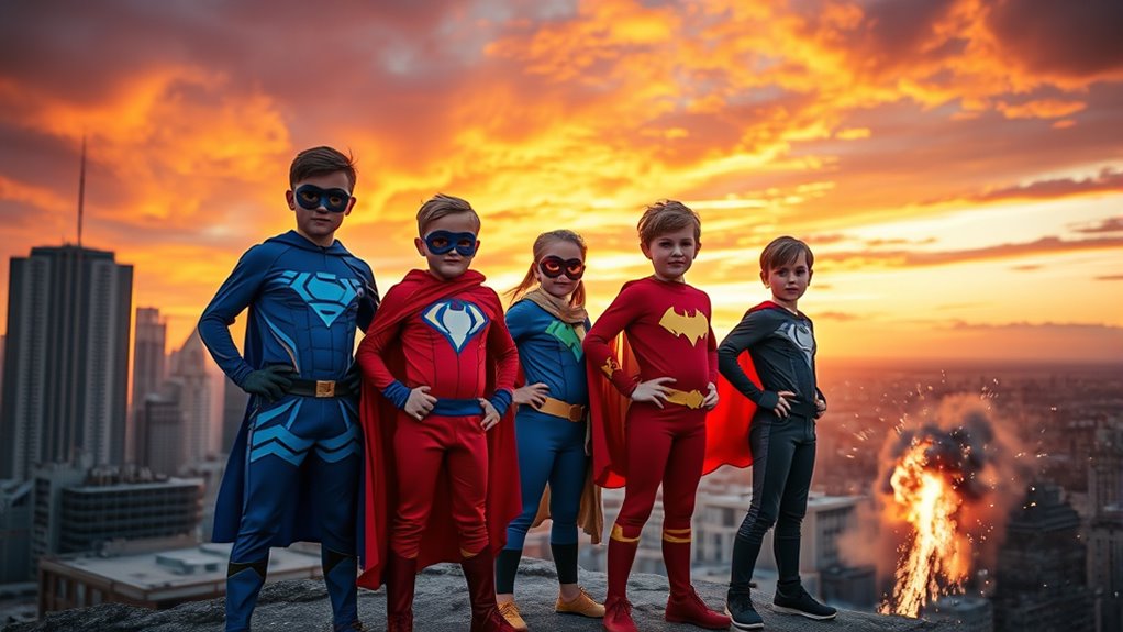 animated hero team journey