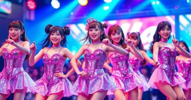 anime depicting idol phenomenon