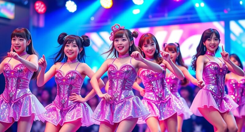 anime depicting idol phenomenon