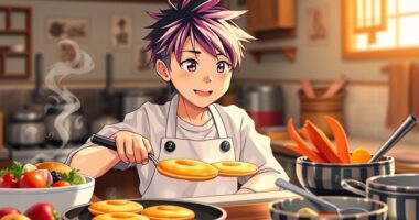 anime focused on culinary adventures