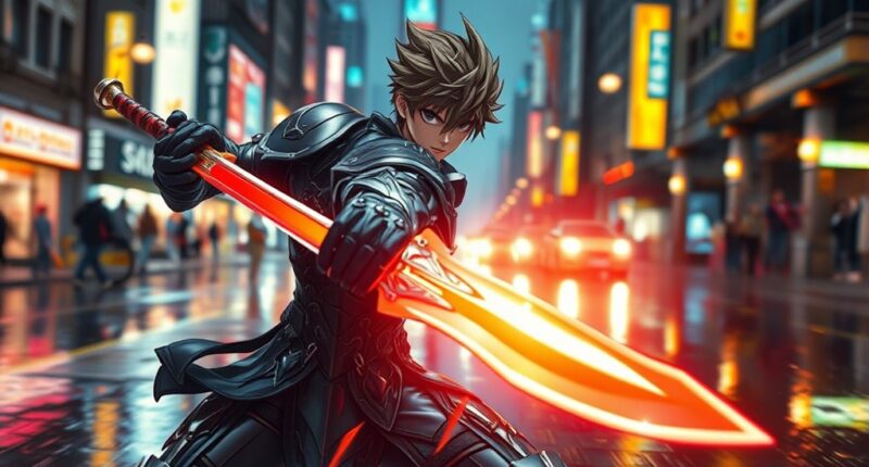 anime with leveling themes