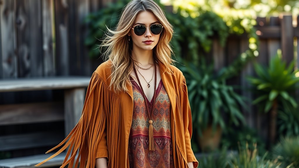 boho suede sustainable fashion