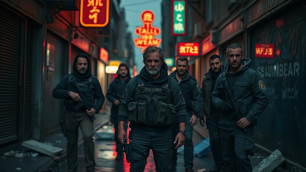 dark gritty antihero satire