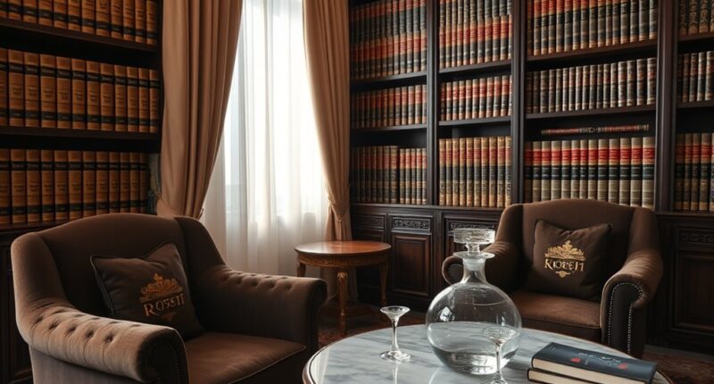 elegant understated elite literature