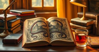 epic fantasy with dragons