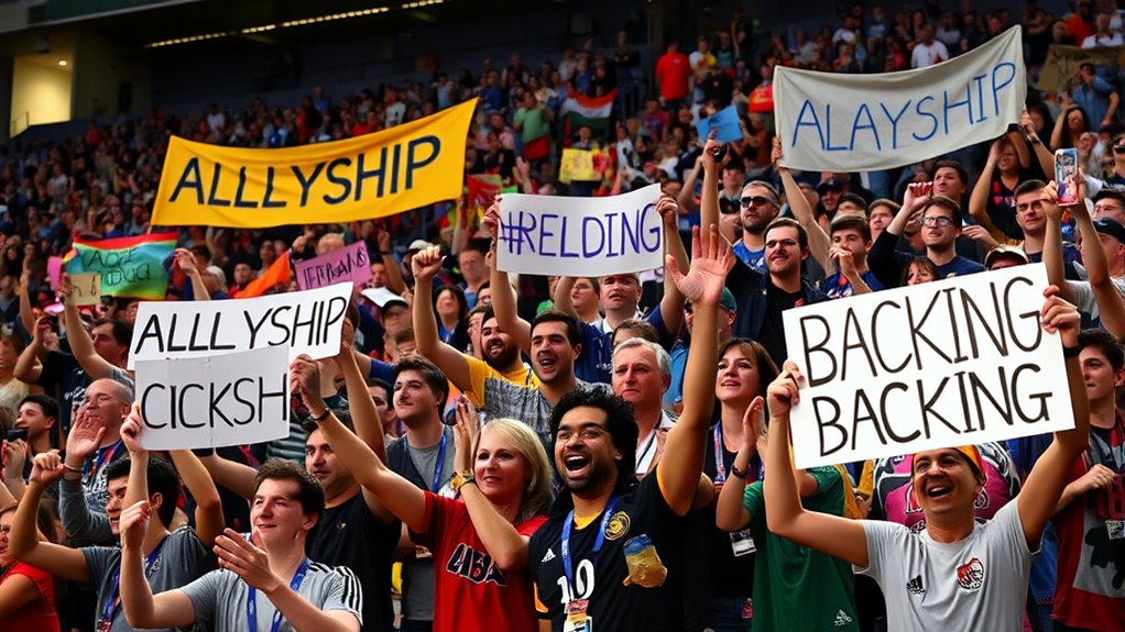 expressive loyal energizing support