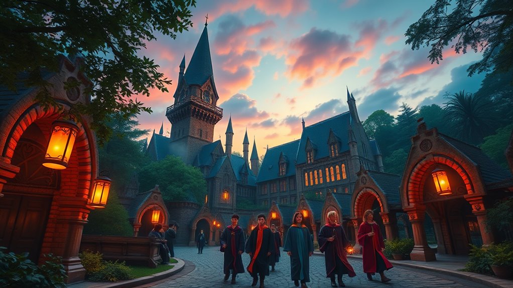 magical education and friendships