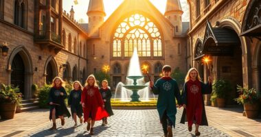 magical school anime series