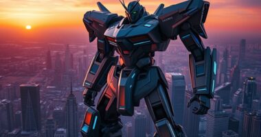 mecha robot anime series