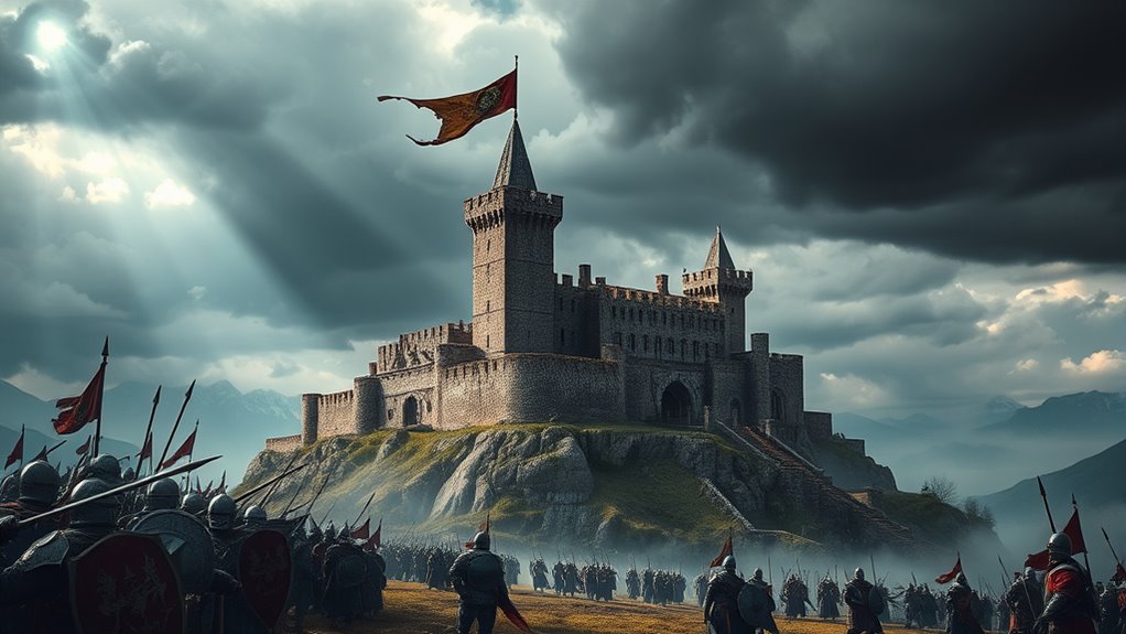 medieval political intrigue series