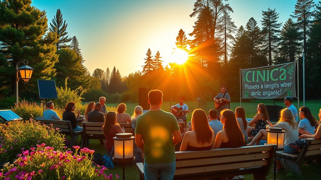 music inspires eco friendly action