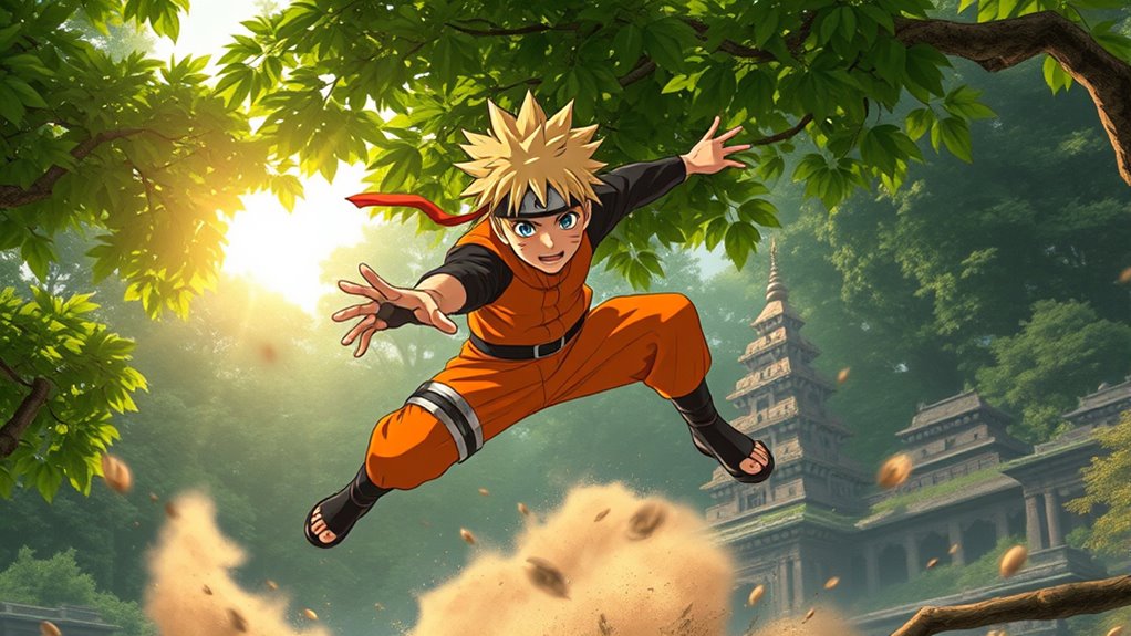 ninja training and hidden worlds