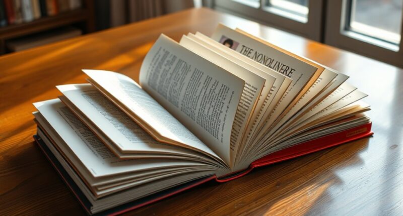 nonlinear narrative book examples