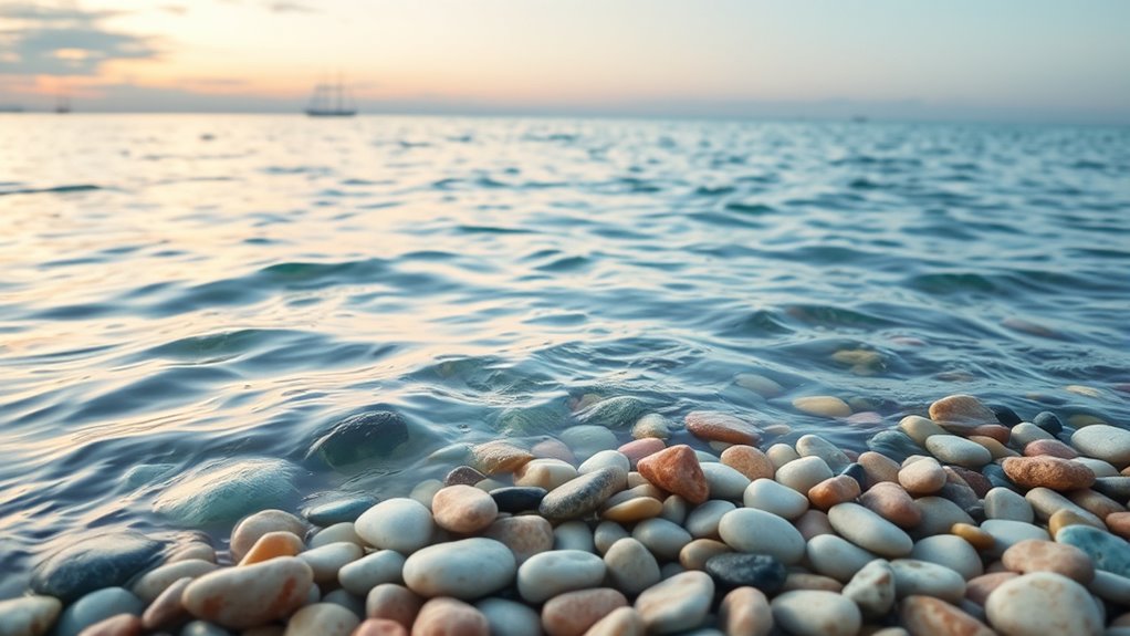 ocean inspired calming aesthetics