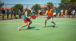 padel tennis and badminton