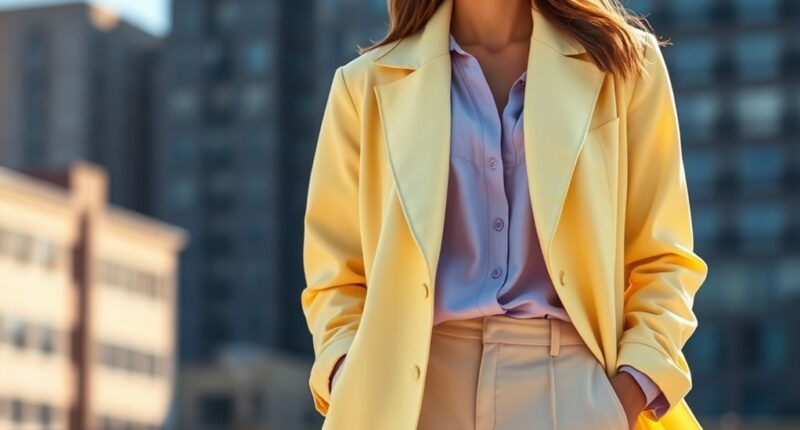 pastel yellow year round style