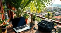 remote work travel tips