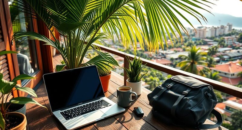 remote work travel tips