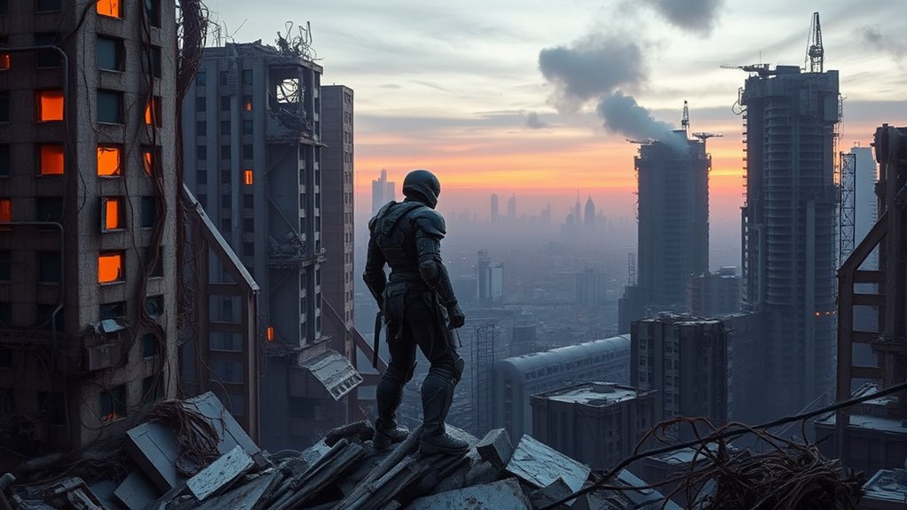 resilience amid post apocalyptic chaos